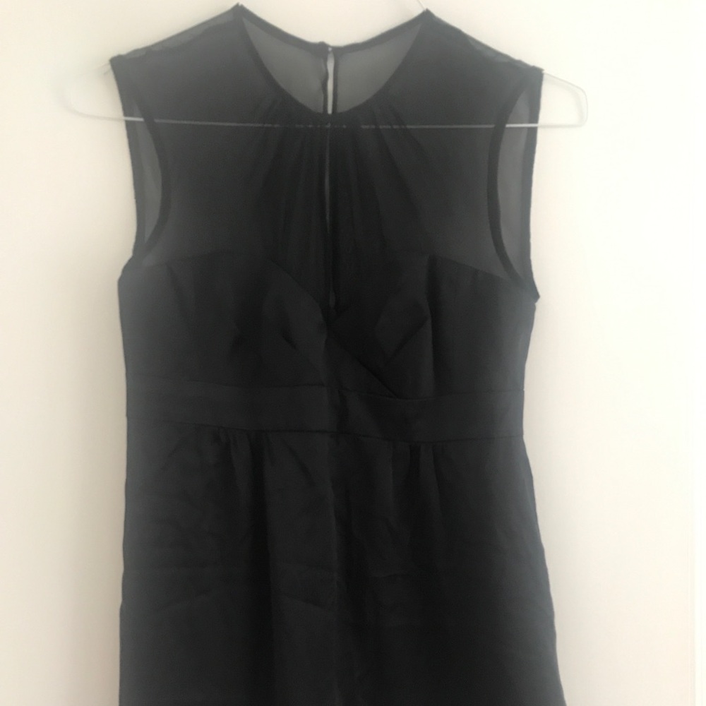 NWT Nanette Lepore Black Silk Top